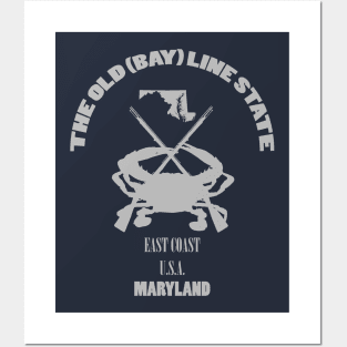 The old (bay) line shirt Posters and Art